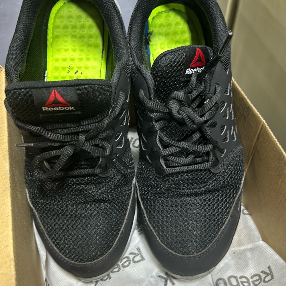 Great pair of steel toes! Made by Reebok. Womens size 10M